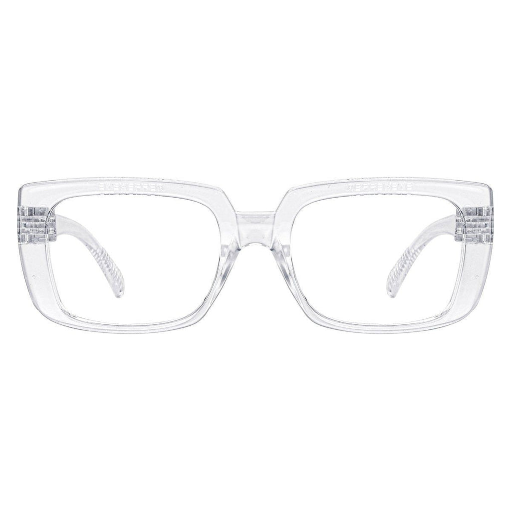 30% Blue Light Blocking Glasses Metalless Screwless Eyeglasses NR9107-B15