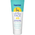 Coppertone INPROGRESS... Sunscreen Lotion, Oil Free + Shine Control, Face, SPF 45, 2.5 Fl Oz (74 Ml)
