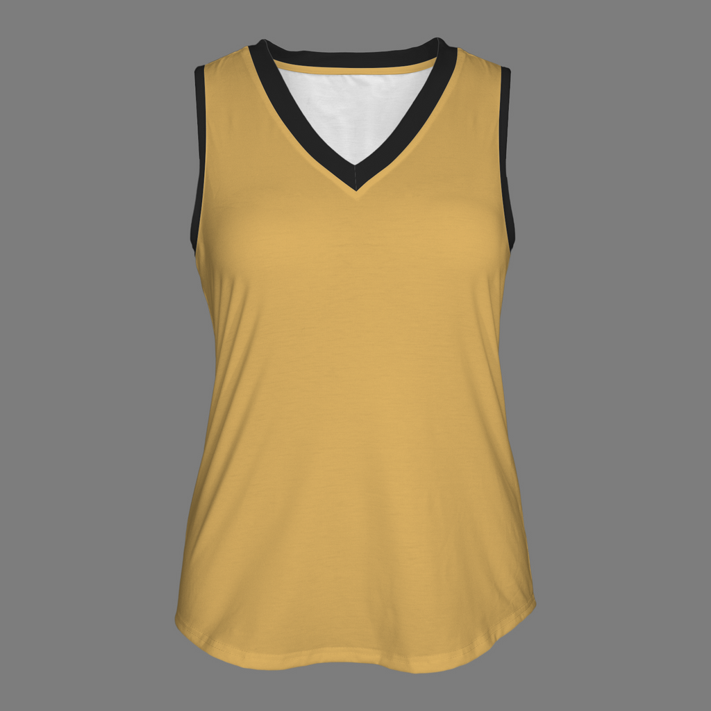 NEW!!! "THAT PART" branded  (black rear) V-Neck Sleeveless Tank Top (Made to Order No Stock)