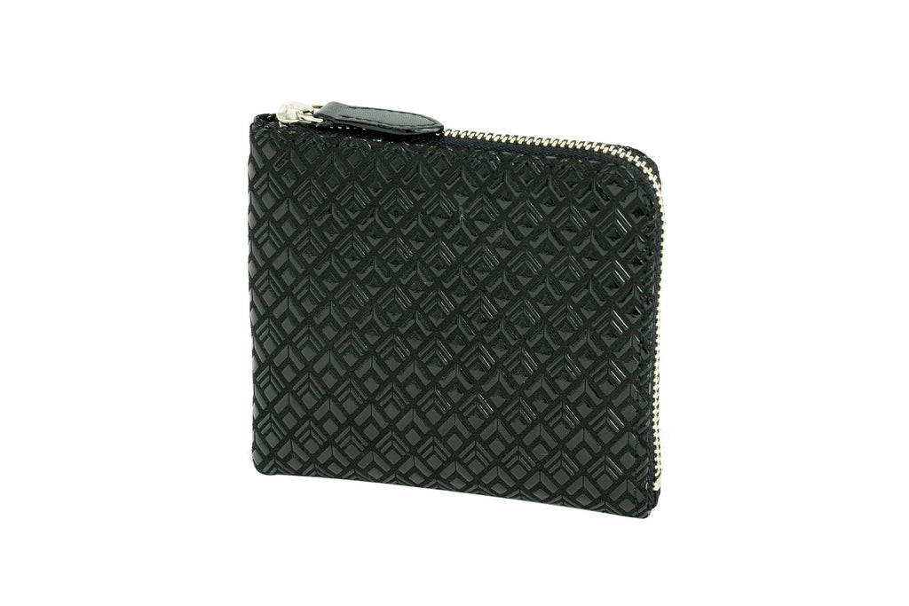 Zipped Coin Purse (Large) - Diamond Frame