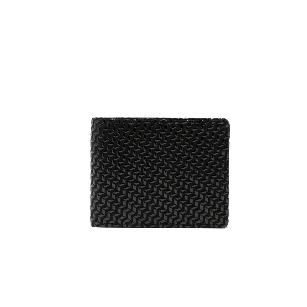 Men's Folded Wallet (Narrow Type) - Chevron-S