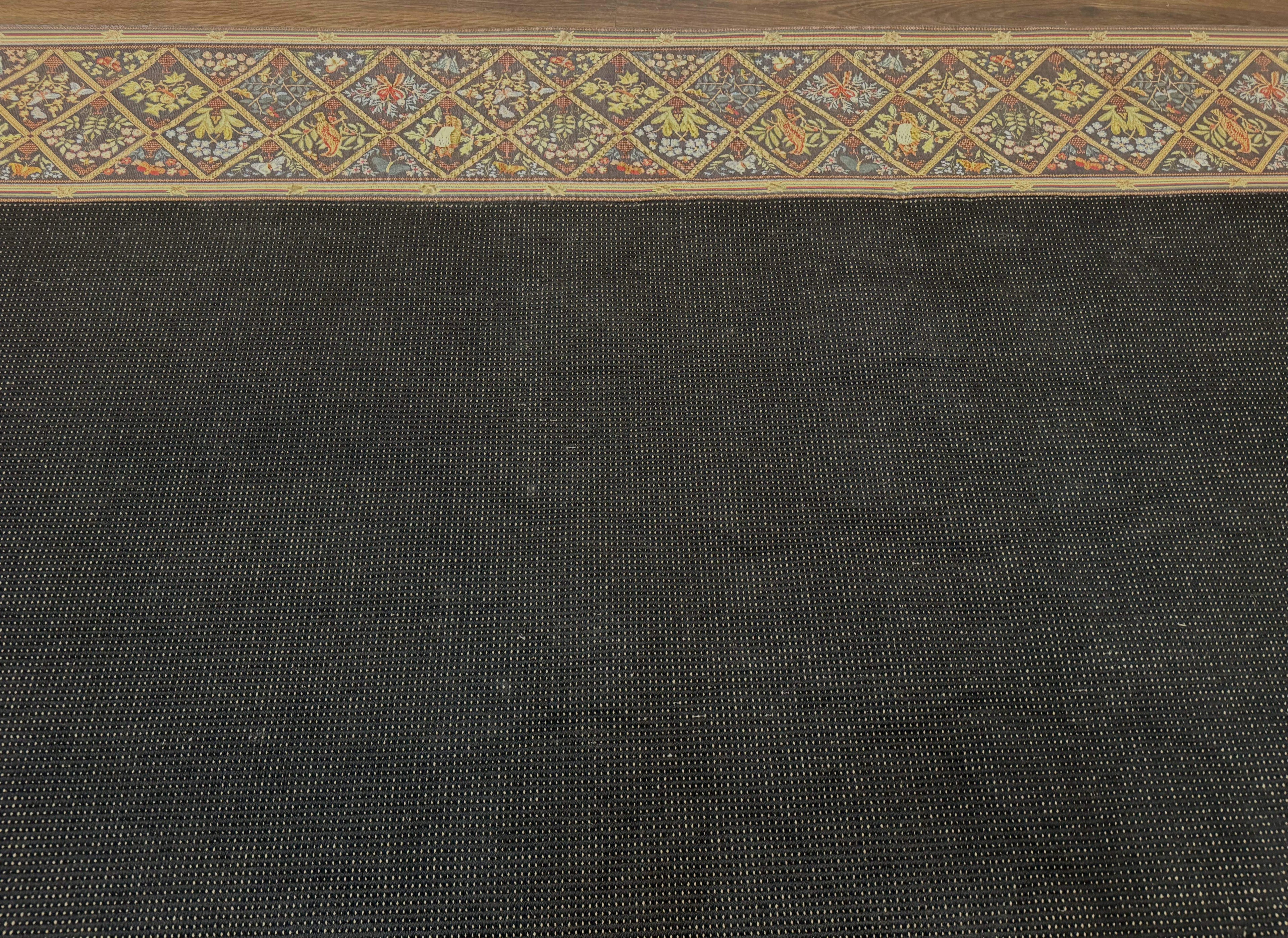 Palace Sized Stark Area Rug 12x19, Black Carpet