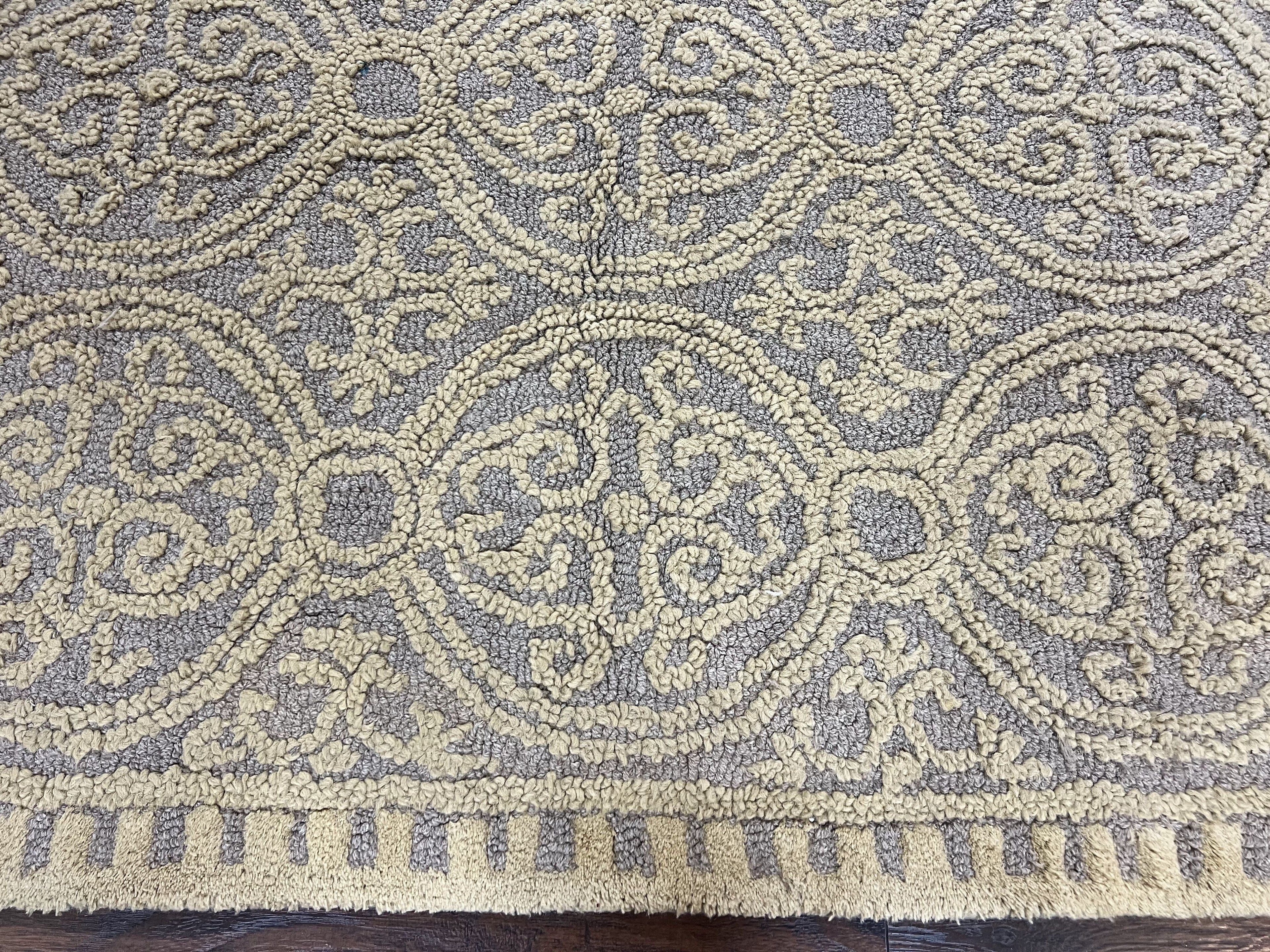 Safavieh Rug 8x10, Cambridge Rug, Wool Hand Tufted Carpet, Modern Room Sized Wool Pile Area Rug