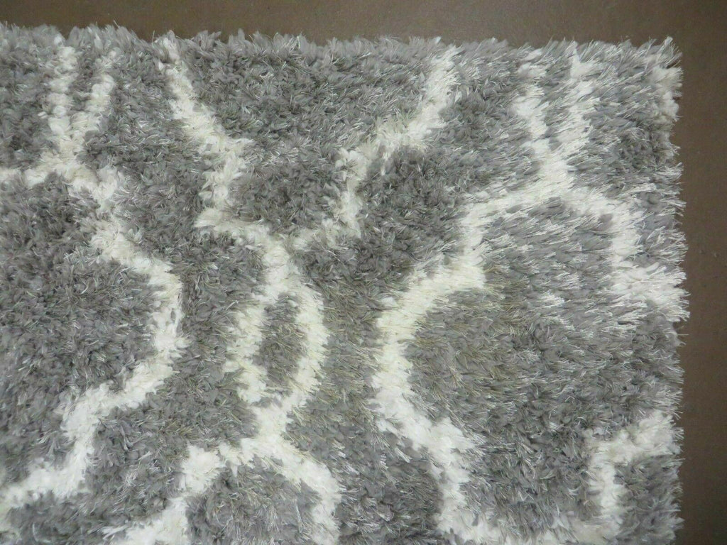 5' X 7' Modern Contemporary Israel Made Glimmer 205-45 Shag Rug Acrylic Bohemian Boho Home Décor
