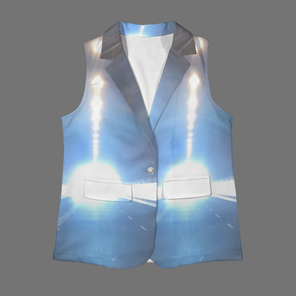 NEW!!! "THAT PART" branded (rear & Tunnel front) Sleeveless Blazer Vest (Made to Order No Stock)