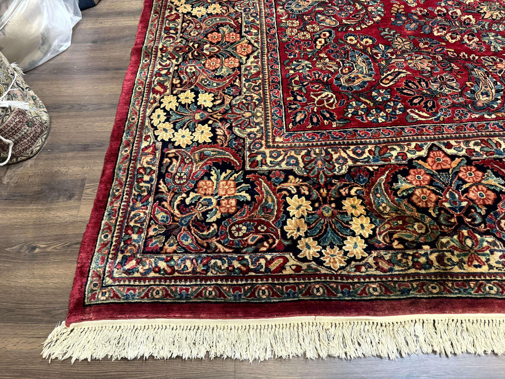 Palace Size Antique Persian Sarouk Rug 12x18