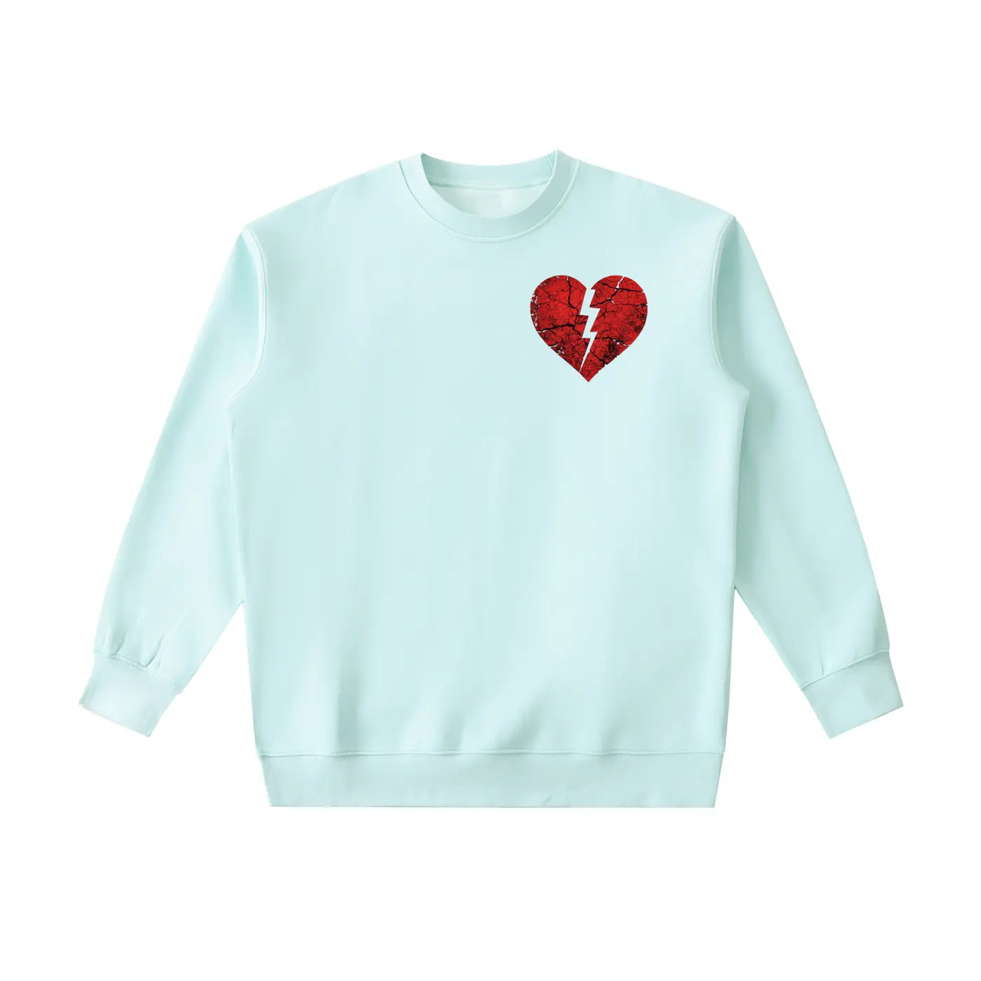 Essential Heavyweight Broken Heart Crewneck Sweatshirt