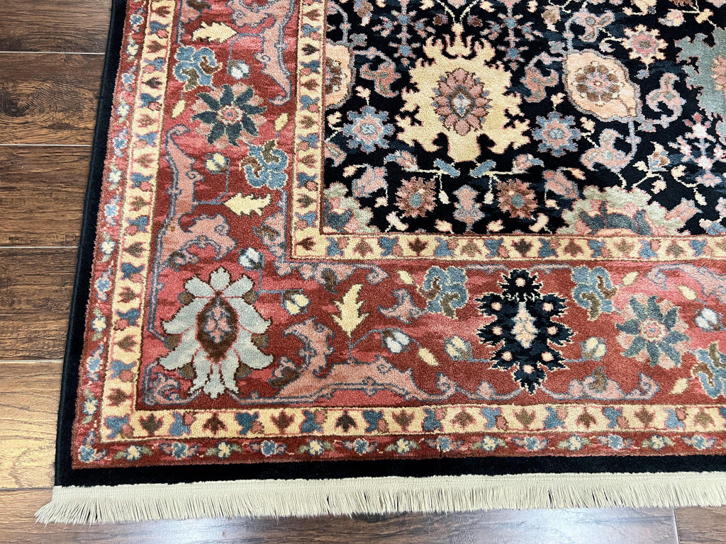 Karastan Rug 8 x 11.7, Karastan Williamsburg Kurdish Pattern 559, Wool Pile Vintage Karastan Carpet, Discontinued, Room SIzed Area Rug
