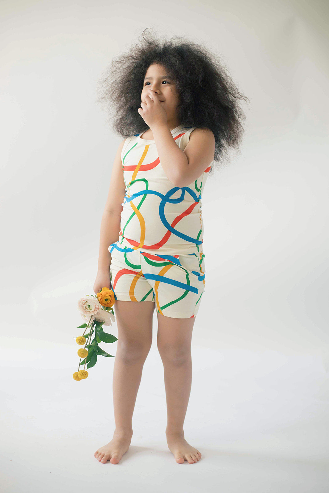 Tank Set in Wavy Lines