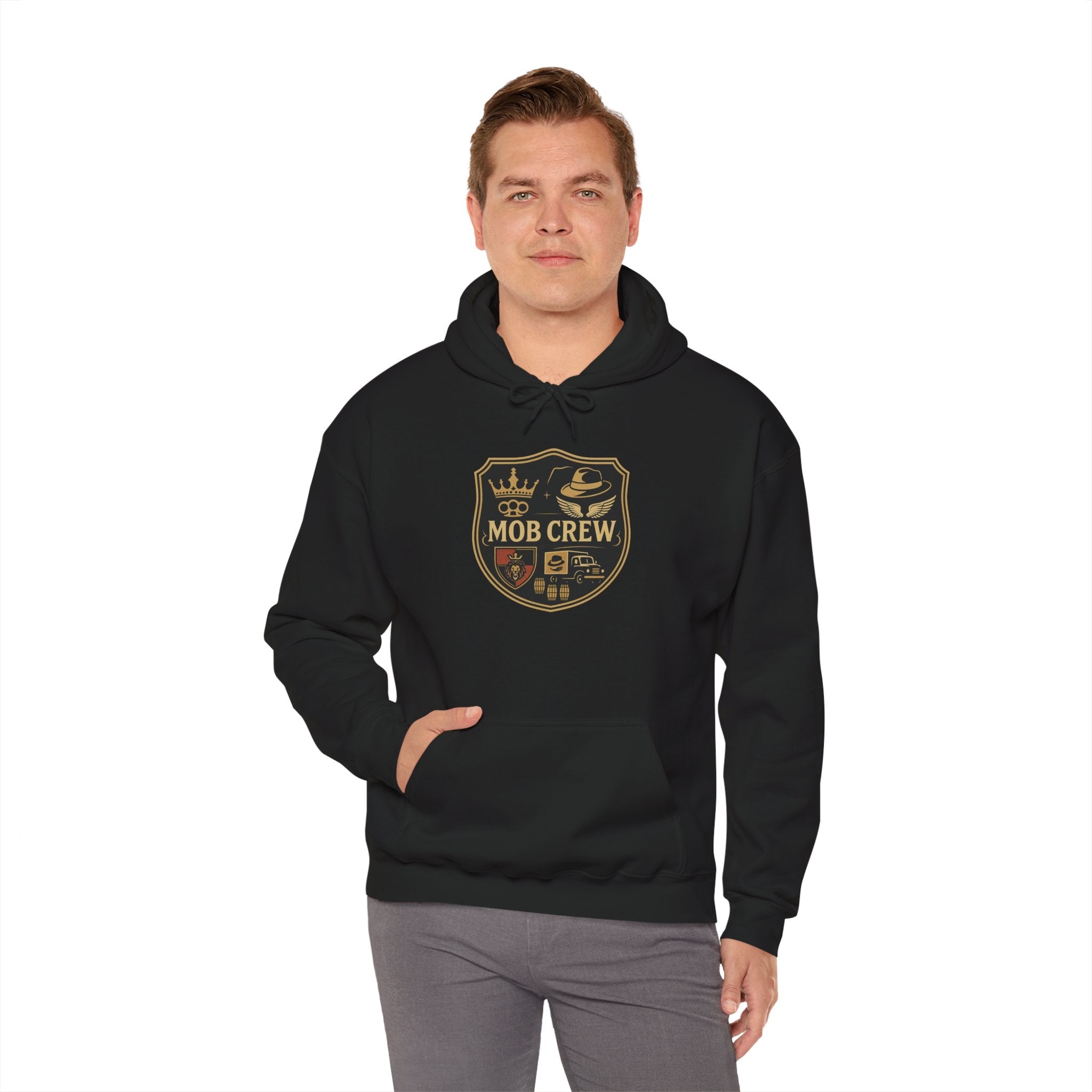 Mob Crew Hoodie 4 Family Shield - Stylish Comfort for Every Family Member