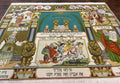 Persian Tabriz Jewish Pictorial Rug  - Biblical Scenes, Kork Wool