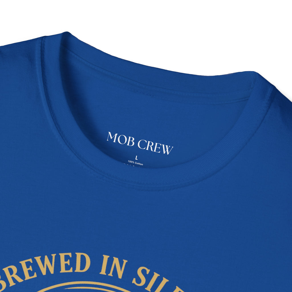 Mob Crew Brewed in Silence Served with Respect Vintage T-Shirt
