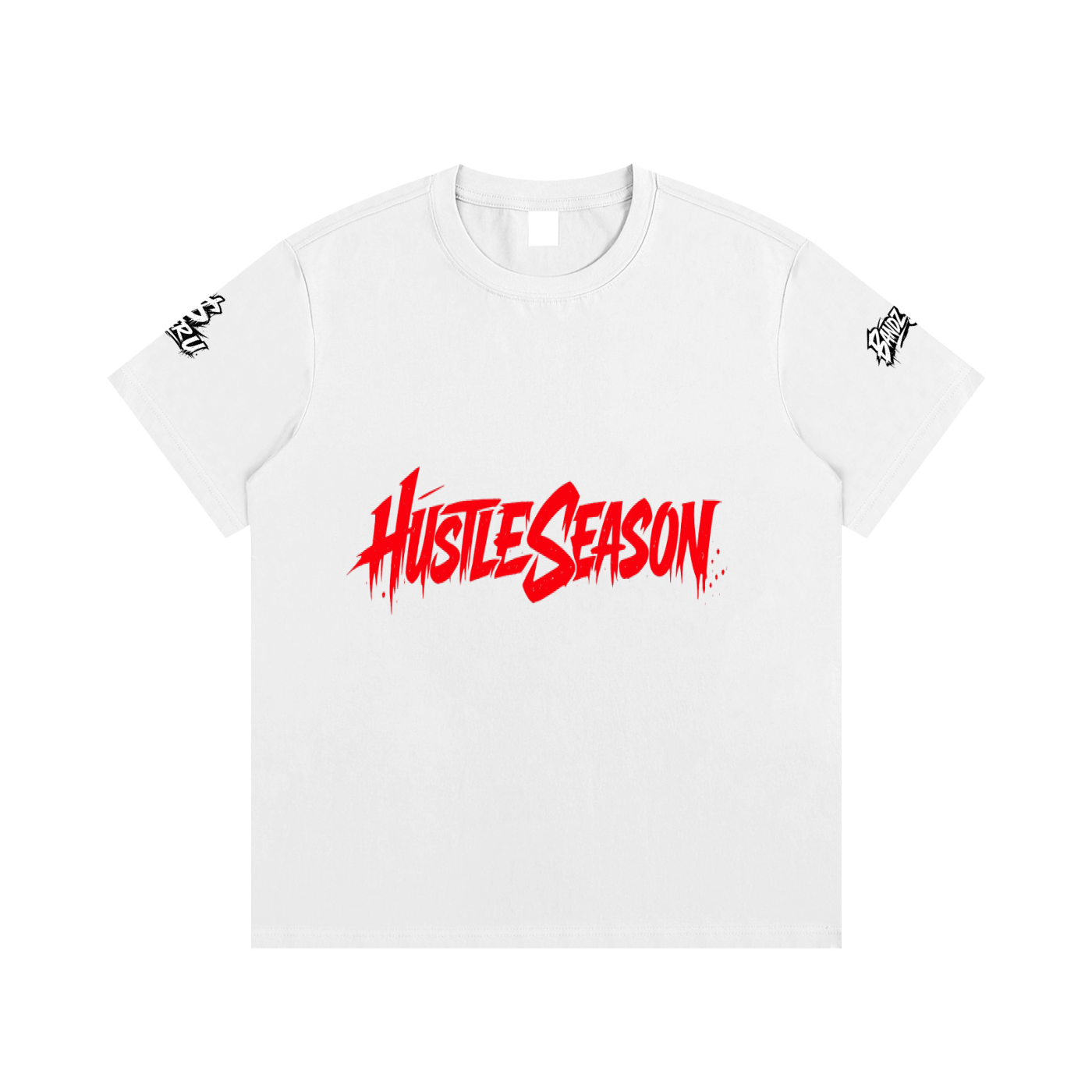 HUSTLE SEASON Essential Cotton T-Shirt