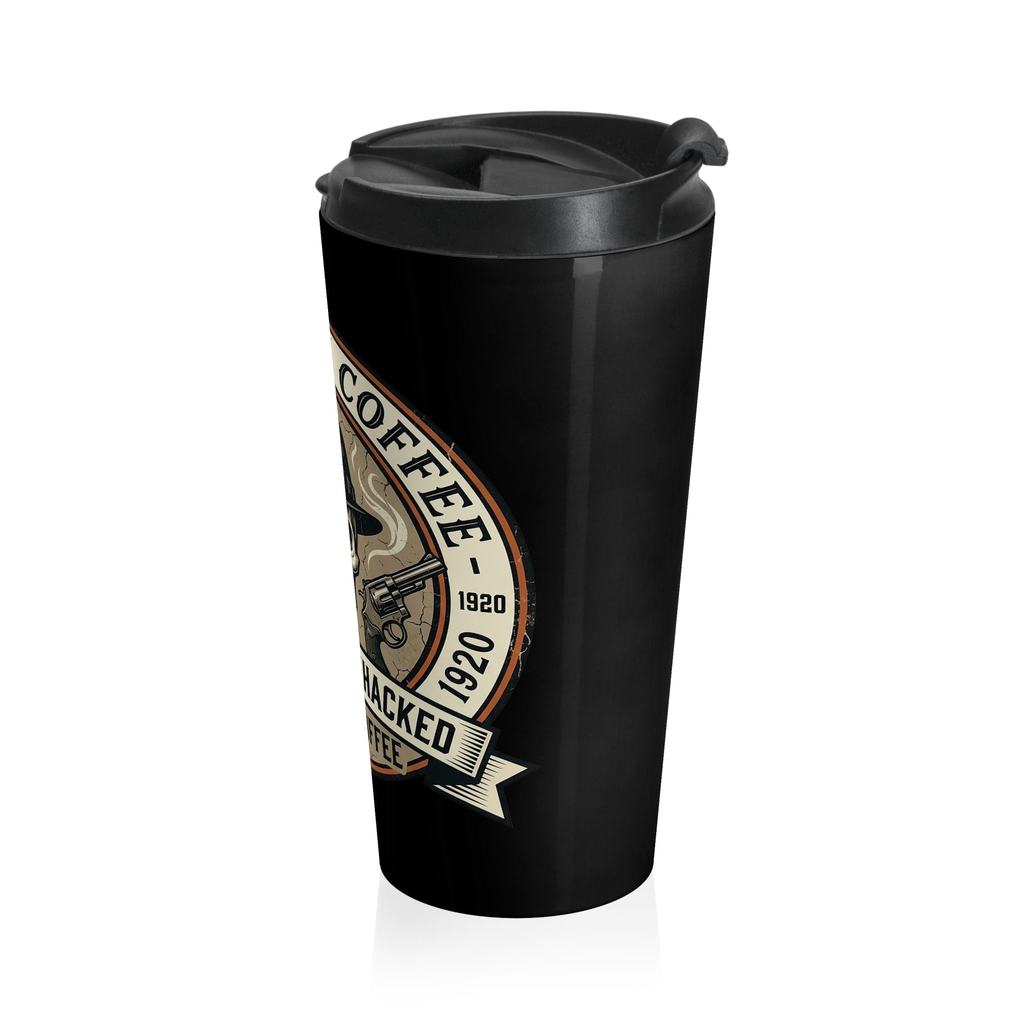 Mob Crew Don’t Get Whacked by Weak Coffee Black Travel Mug Stainless Steel Tumbler - The Ultimate Coffee Companion