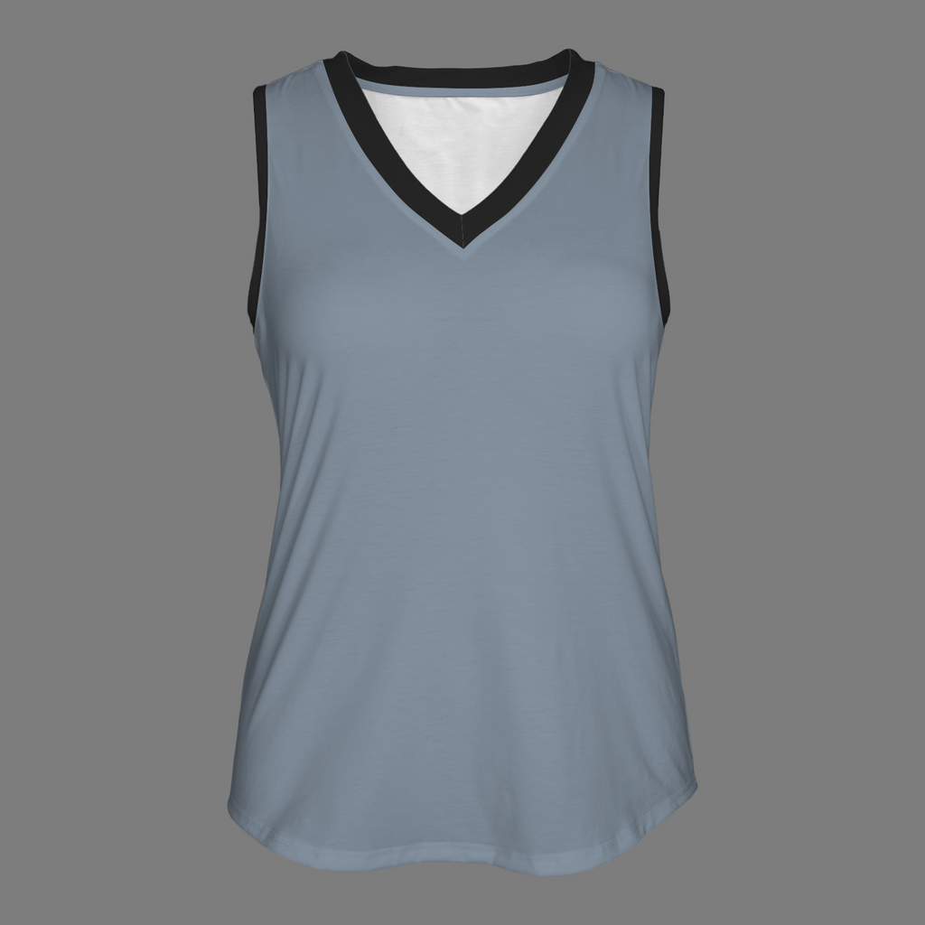 NEW!!! "THAT PART" branded (black rear) V-Neck Sleeveless Tank Top (Made to Order No Stock)