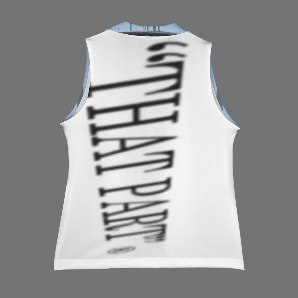 NEW!!! "THAT PART" branded (rear & Capitol Records Tower front) Sleeveless Blazer Vest (Made to Order No Stock)