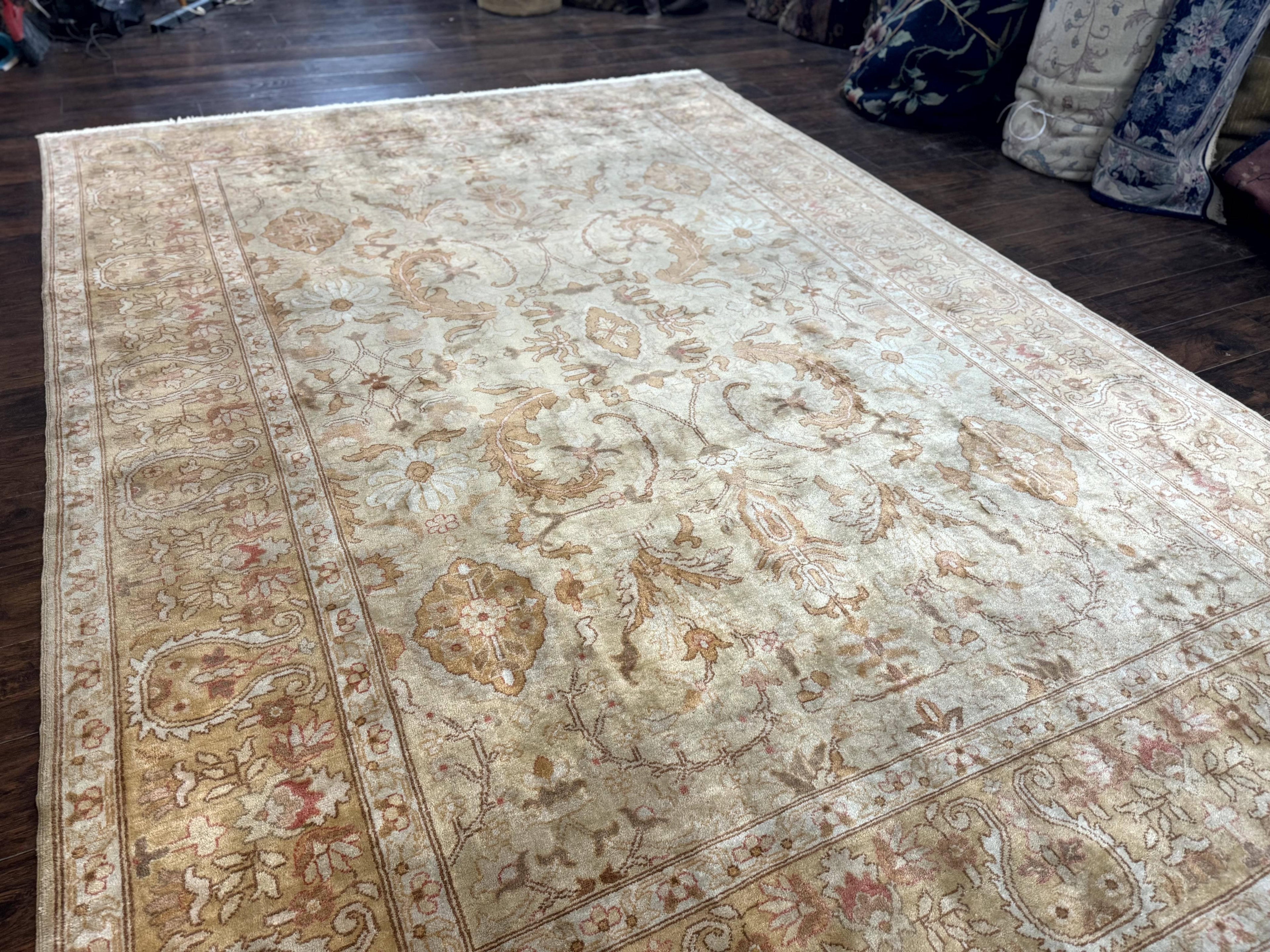 Turkish Oushak Rug 8 x 11.6