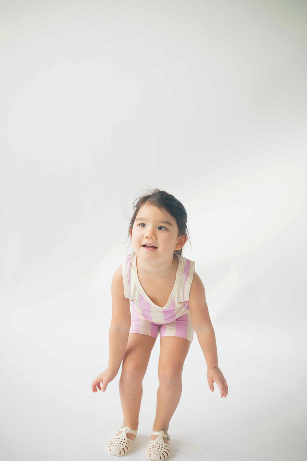 Tank Set in Pink Stripes