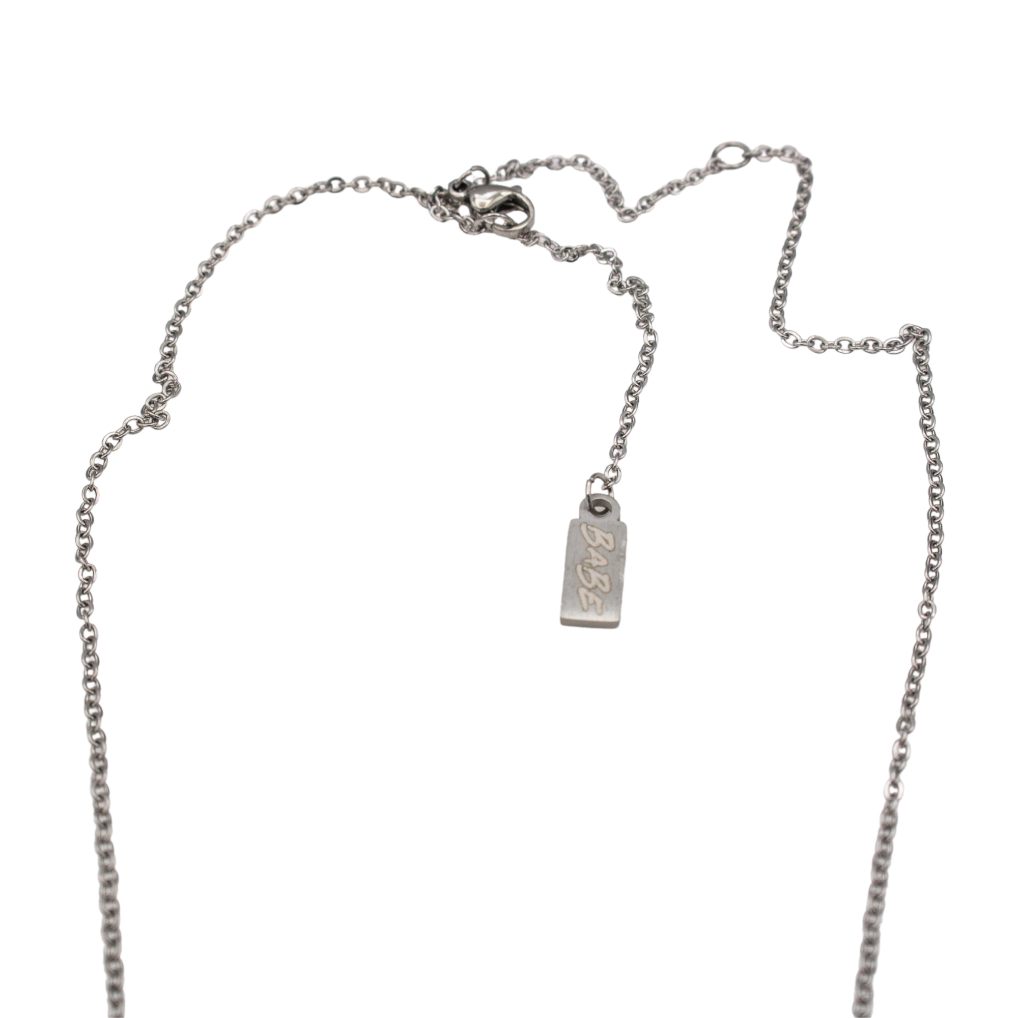 Stressed Cutout Necklace