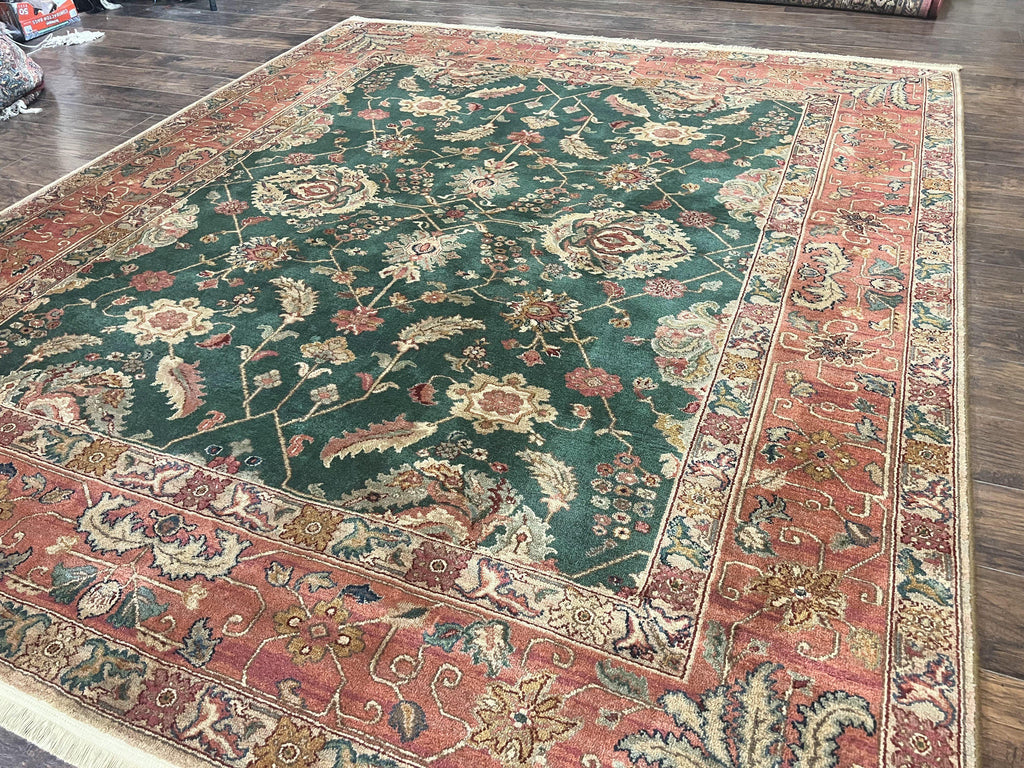 Karastan Rug 8.8 x 10 Samovar Teawash Agra #900-905, Vintage Wool Karastan Area Rug