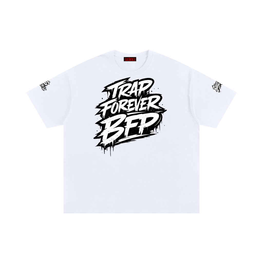 TRAP FOREVER Unisex Oversized Cotton T-Shirt