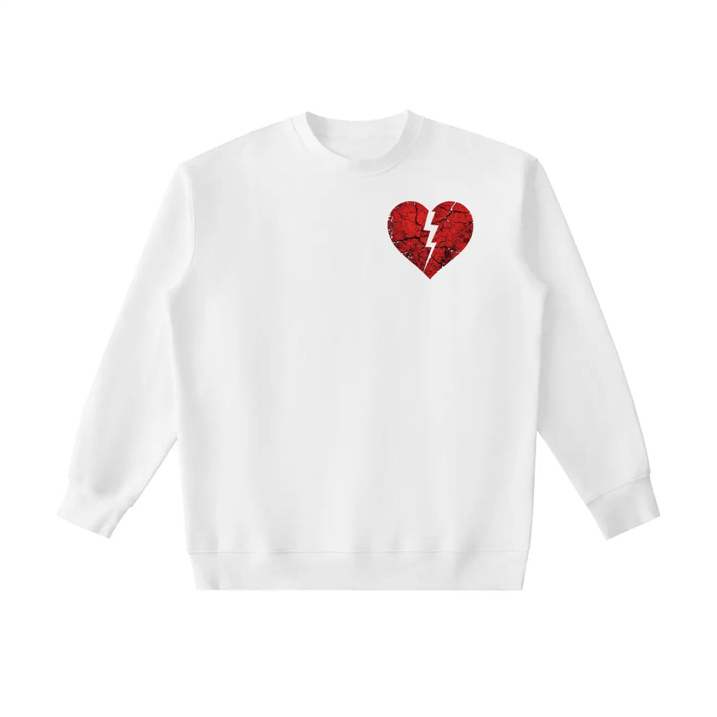 Essential Heavyweight Broken Heart Crewneck Sweatshirt