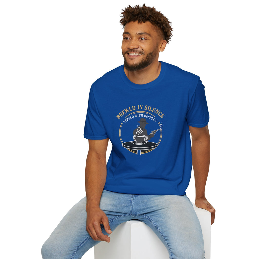Mob Crew Brewed in Silence Served with Respect Vintage T-Shirt
