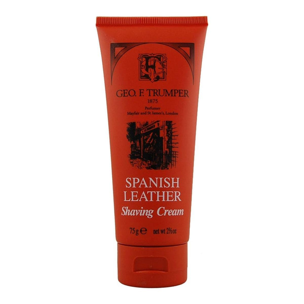 Geo. F. Trumper Spanish Leather Soft Shaving Cream Bowl/Tube