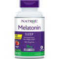 Natrol Maximum Strength Strawberry Flavor Melatonin Sleep Tablets Value Size, 10 Mg
