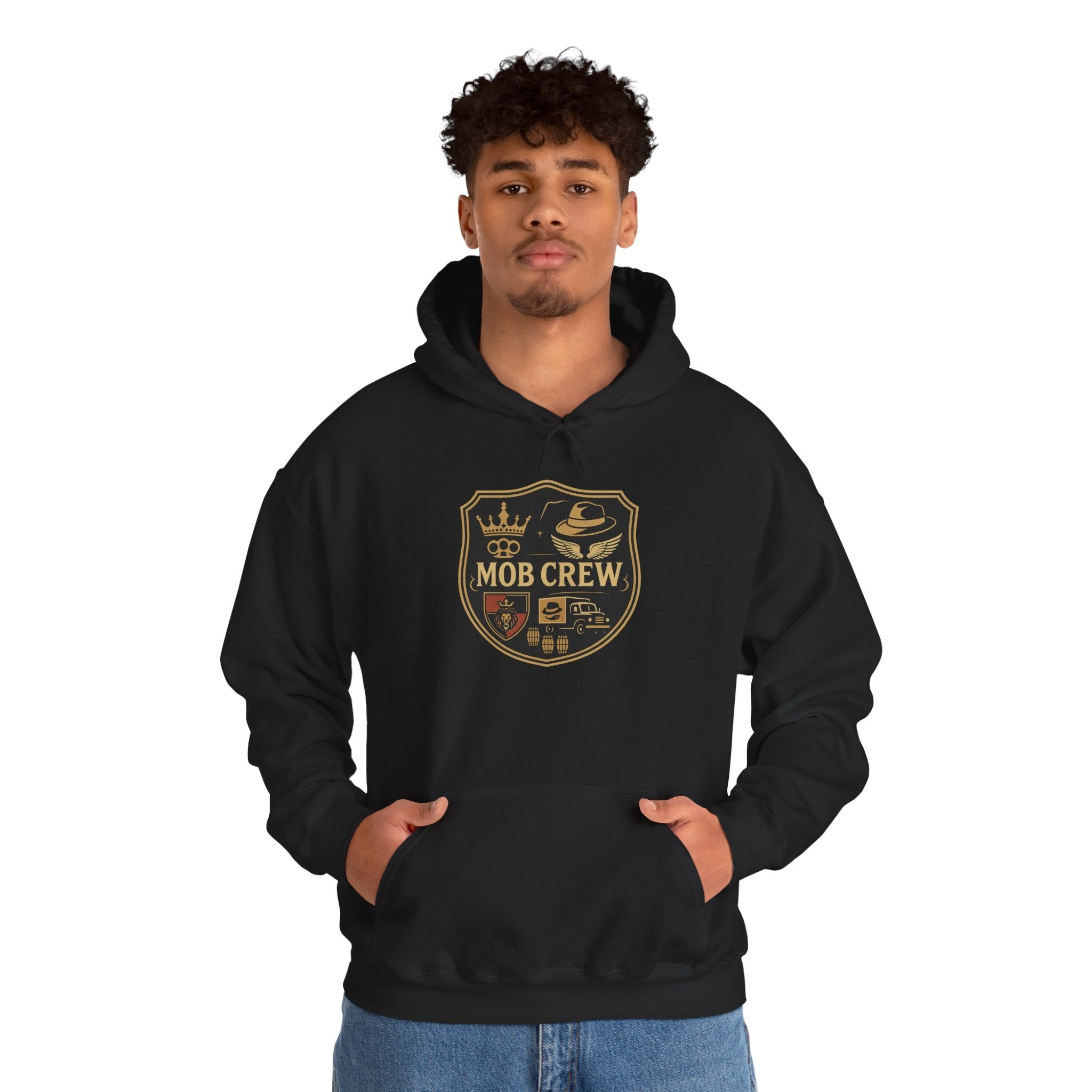 Mob Crew Hoodie 4 Family Shield - Stylish Comfort for Every Family Member