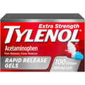 Tylenol Extra Strength Rapid Release Gels, 500mg Acetaminophen, 100 ct