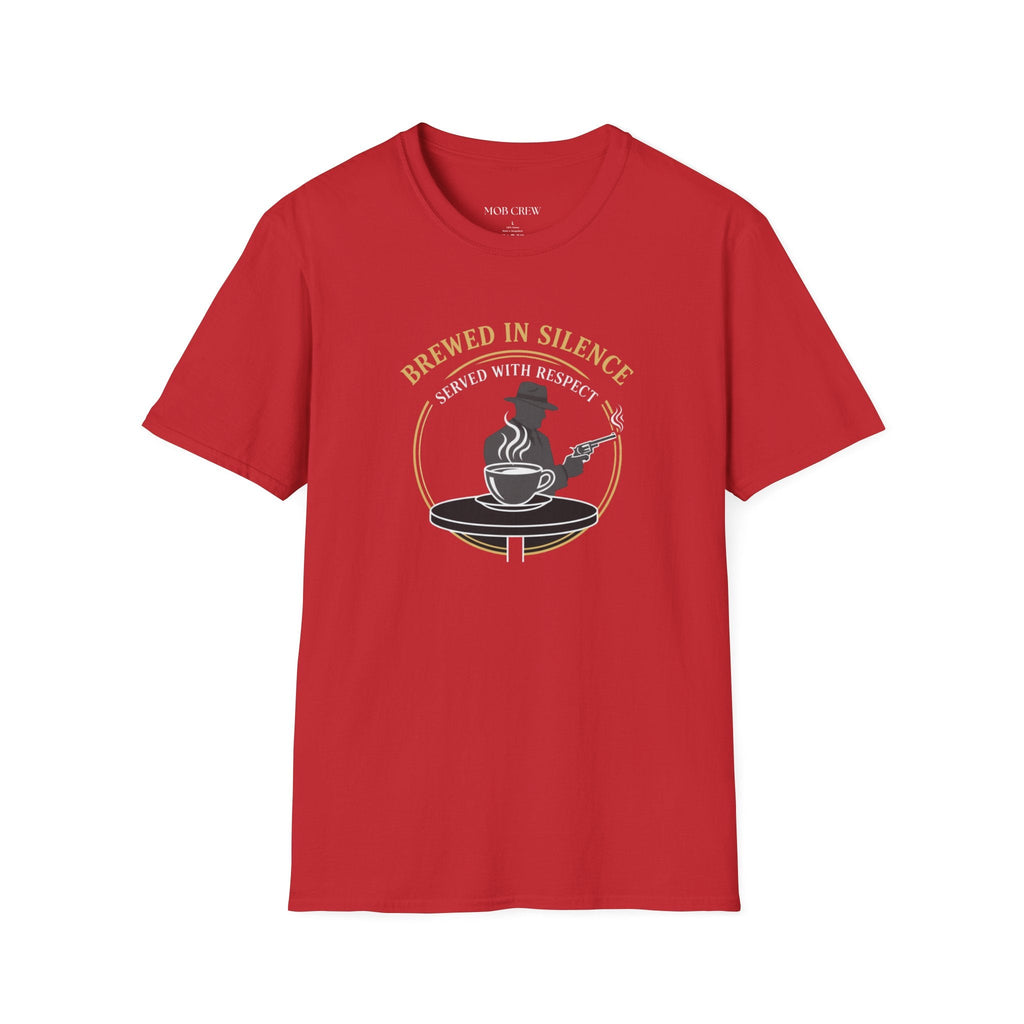 Mob Crew Brewed in Silence Served with Respect Vintage T-Shirt