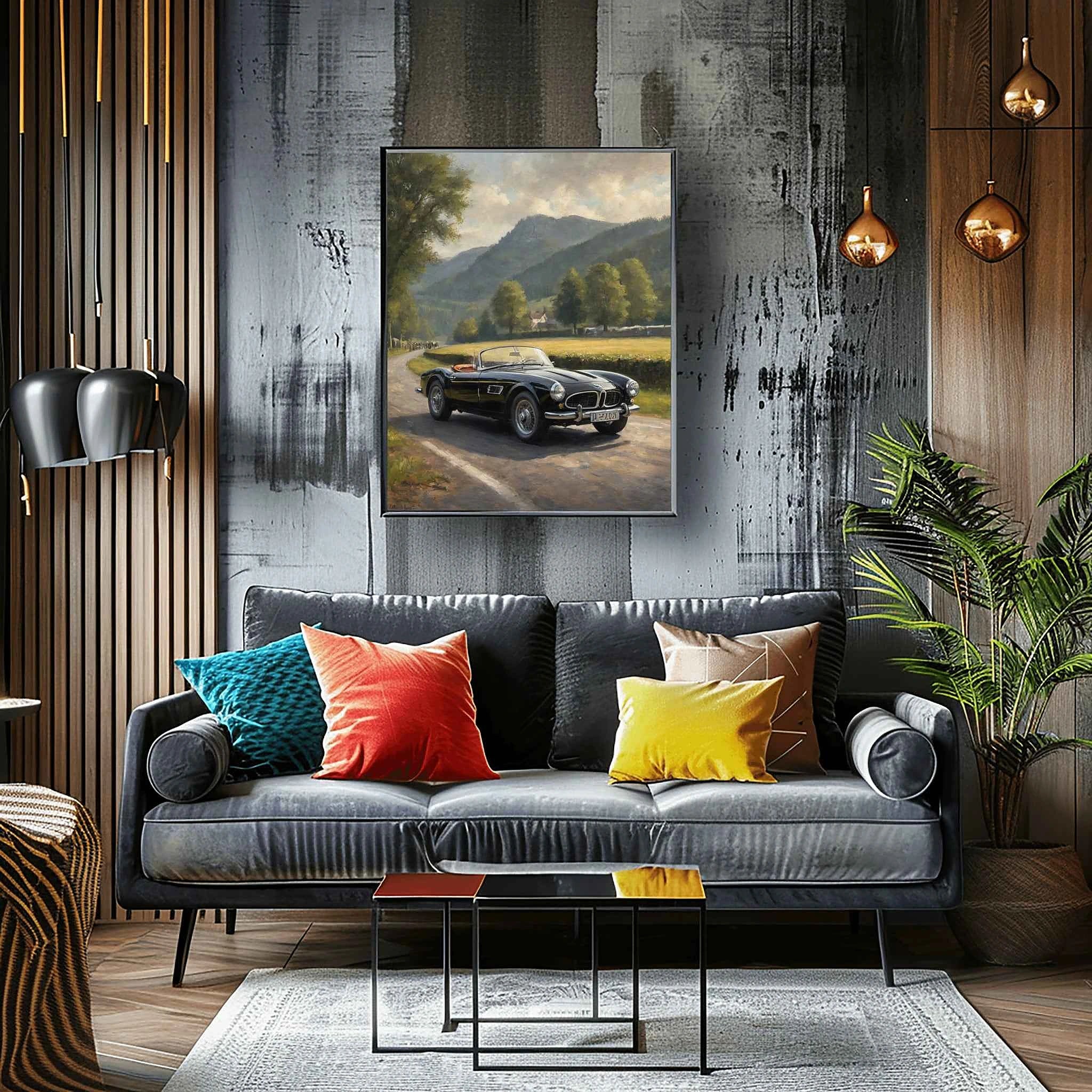 1957 Bavarian Roadster Dream - Paddock Edition | Poster Canvas
