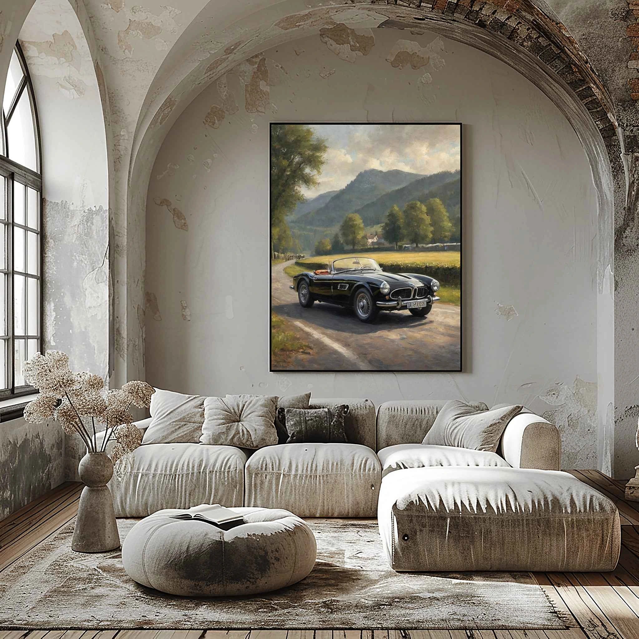 1957 Bavarian Roadster Dream - Paddock Edition | Poster Canvas