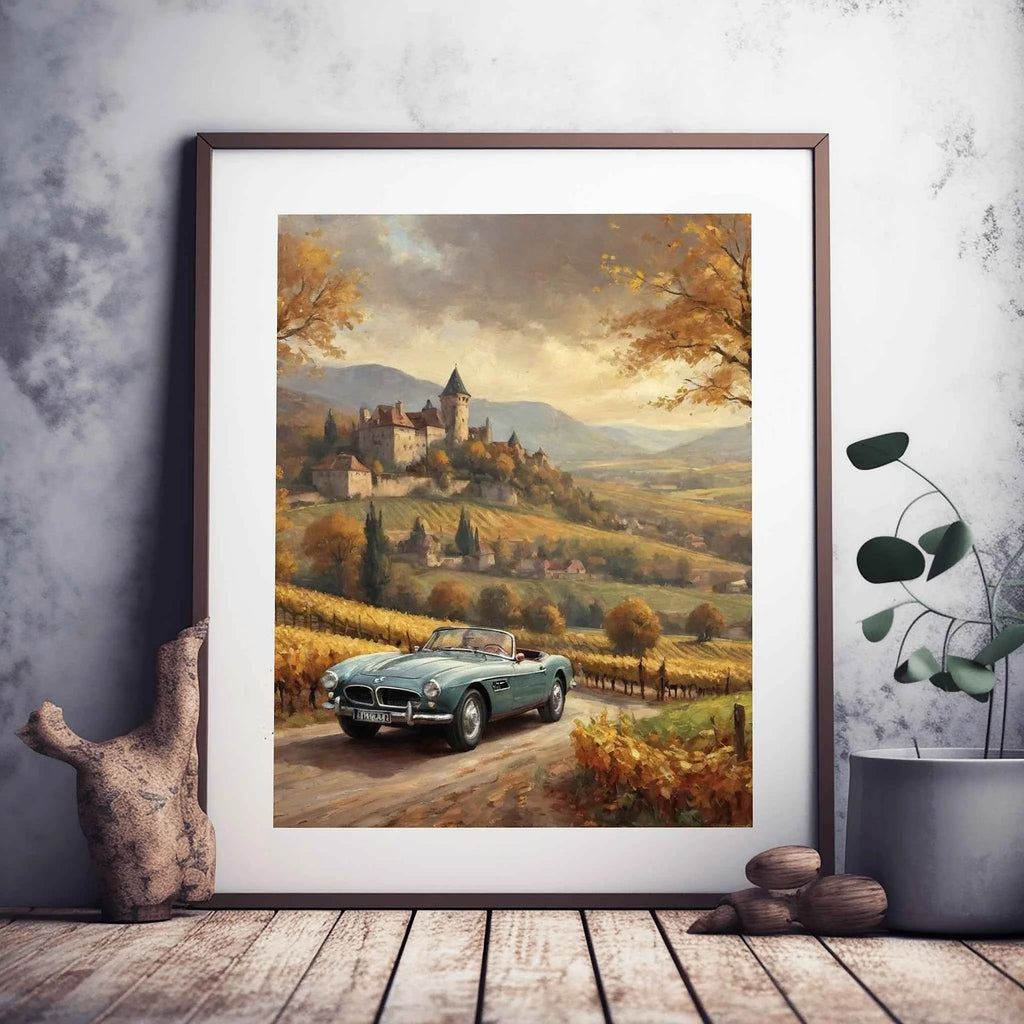 1957 Bavarian Roadster Dream - Valley Edition | Poster Canvas