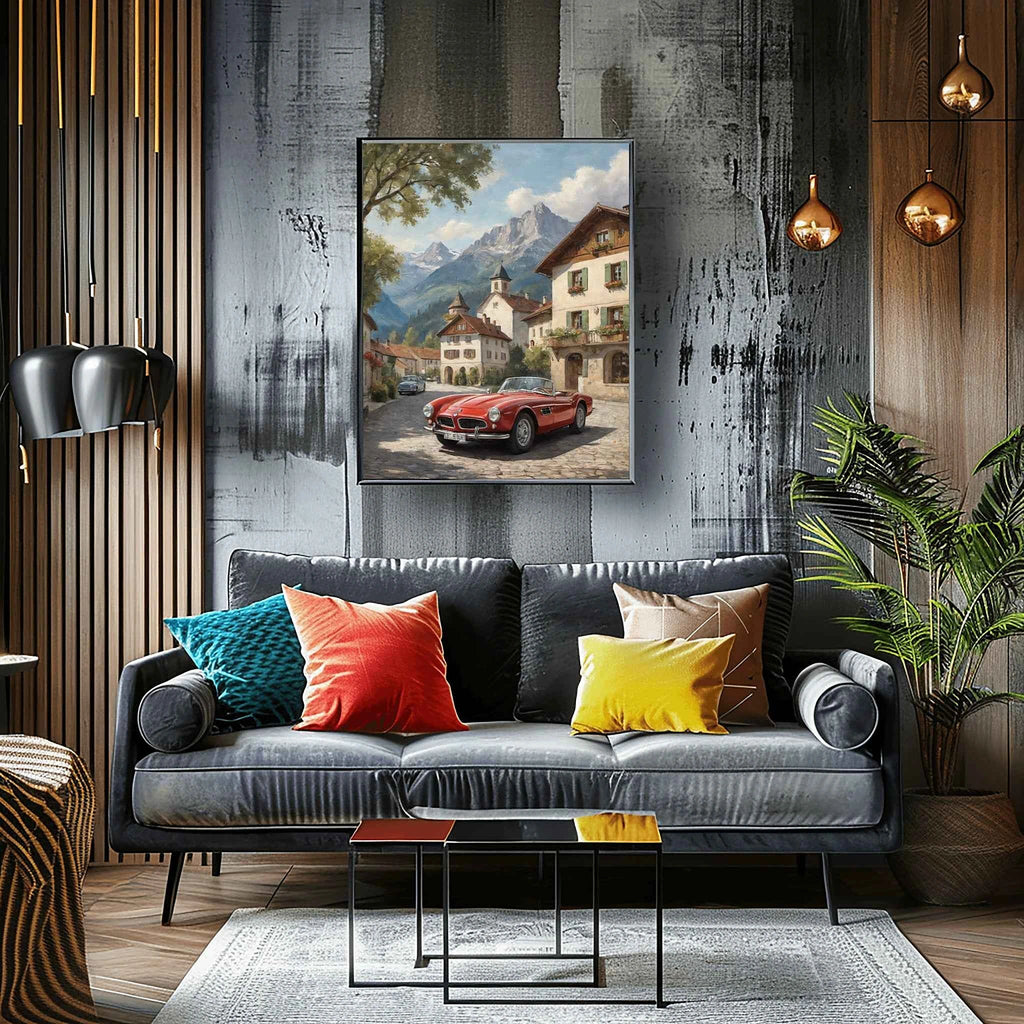 1957 Bavarian Roadster Dream - Alpine Edition | Poster Canvas