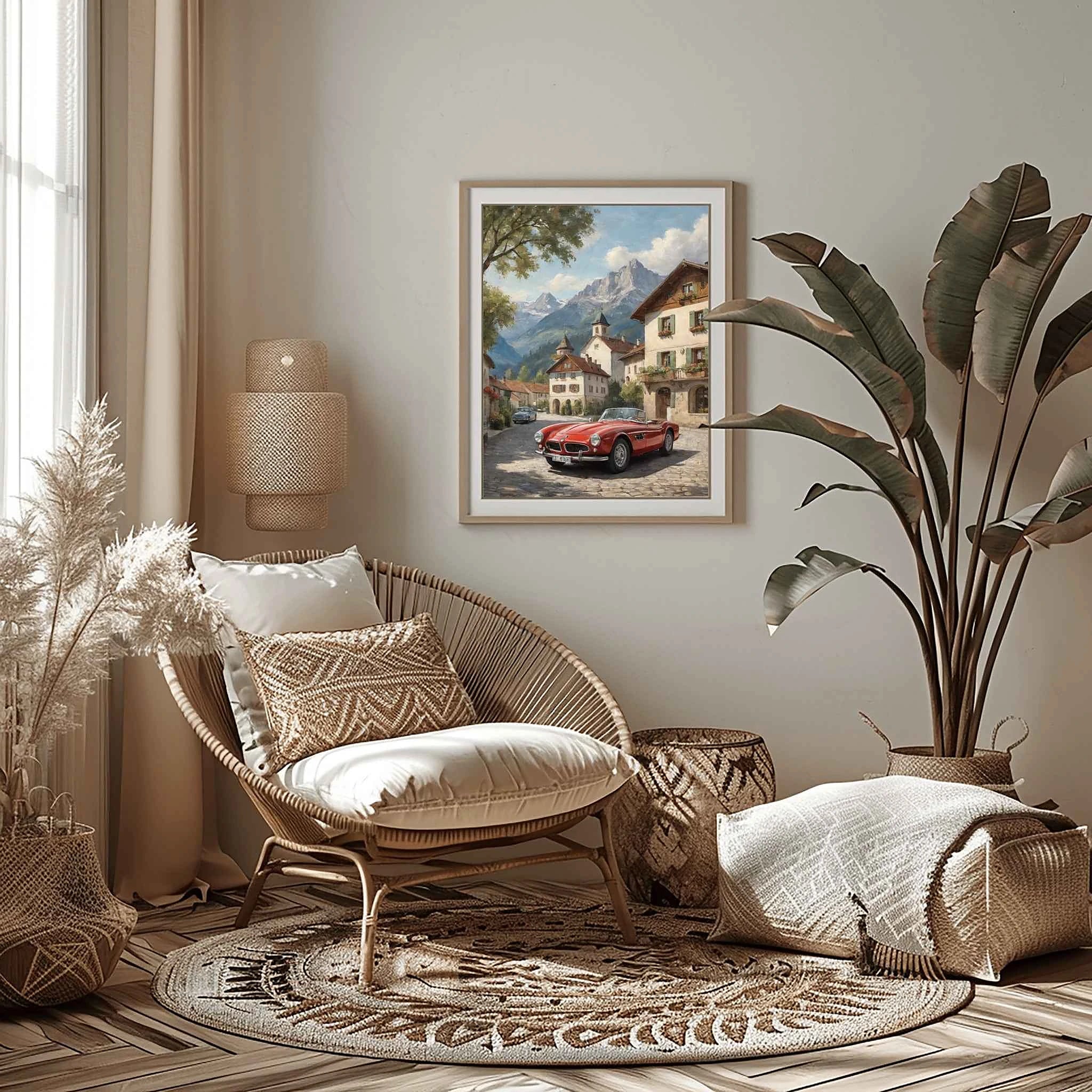 1957 Bavarian Roadster Dream - Alpine Edition | Poster Canvas