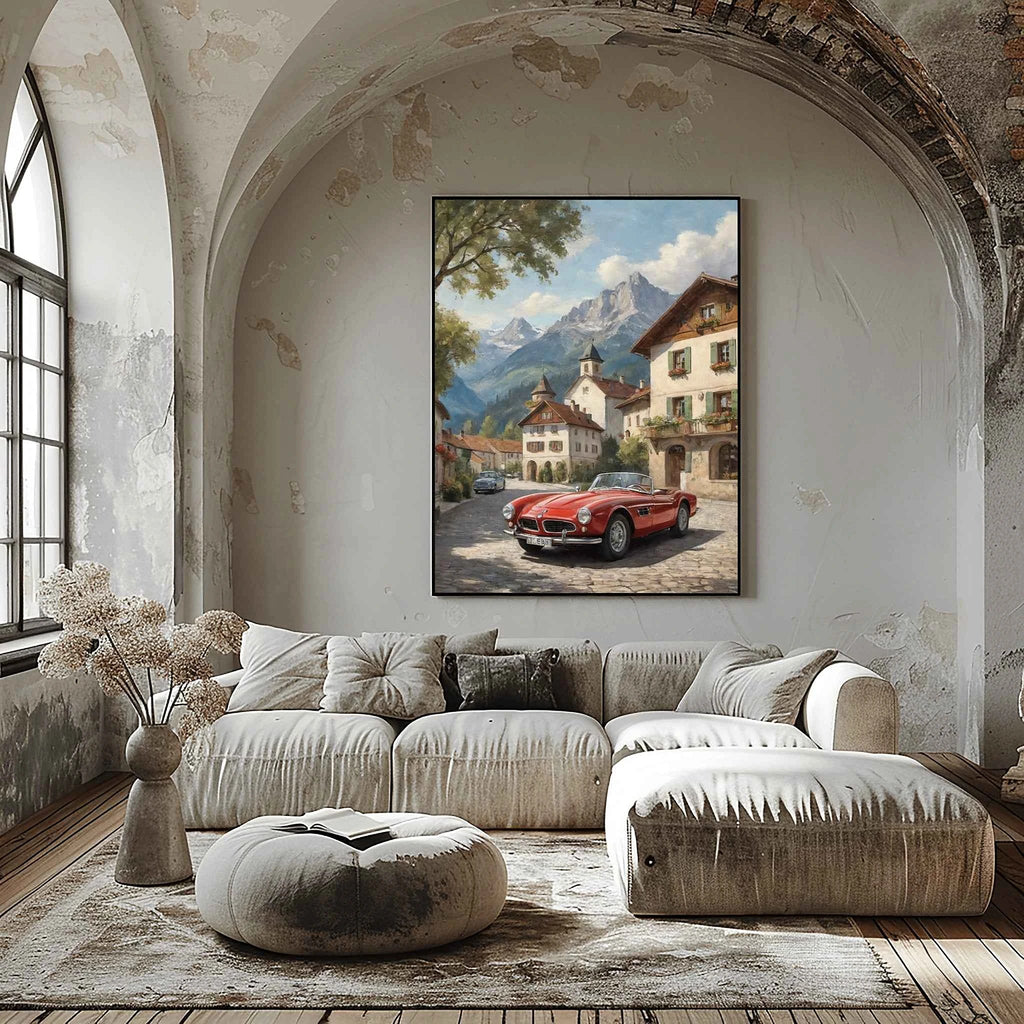1957 Bavarian Roadster Dream - Alpine Edition | Poster Canvas