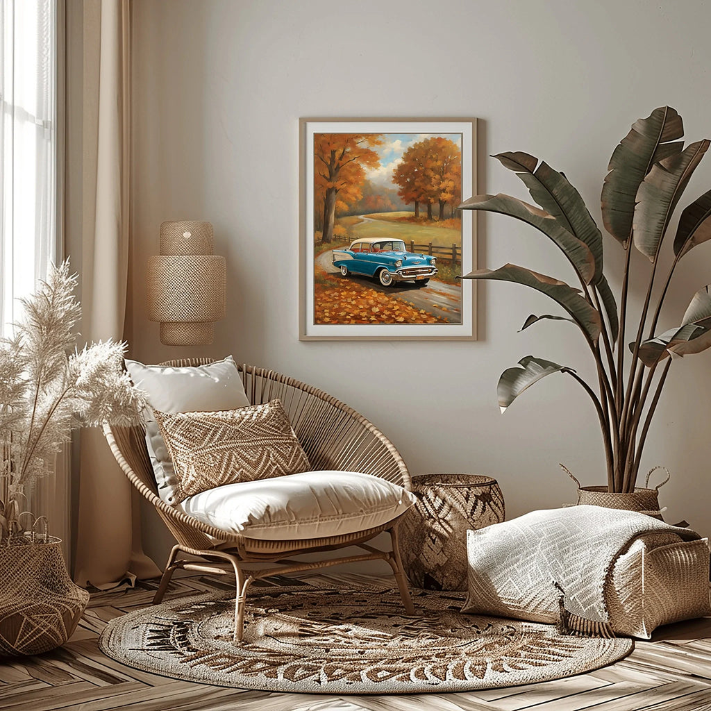 1957 Tri-Five Icon Collection - Autumn Edition | Poster Canvas