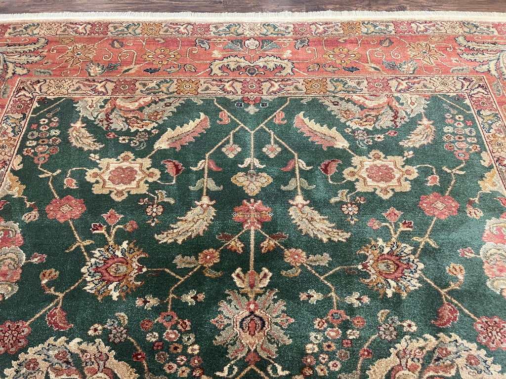 Karastan Rug 8.8 x 10 Samovar Teawash Agra #900-905, Vintage Wool Karastan Area Rug
