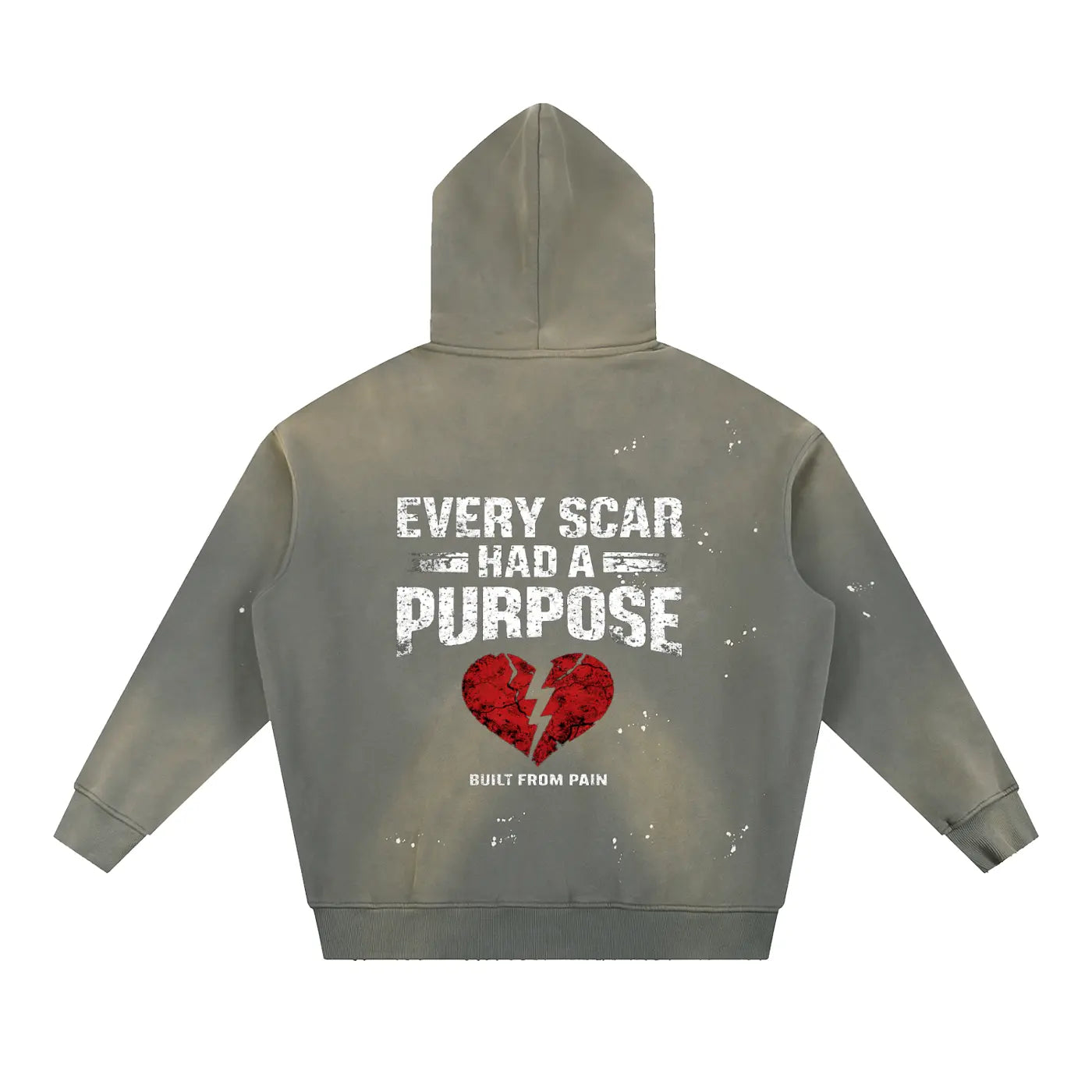 BFP Vintage Washed Forged by Pain Fleece Hoodie