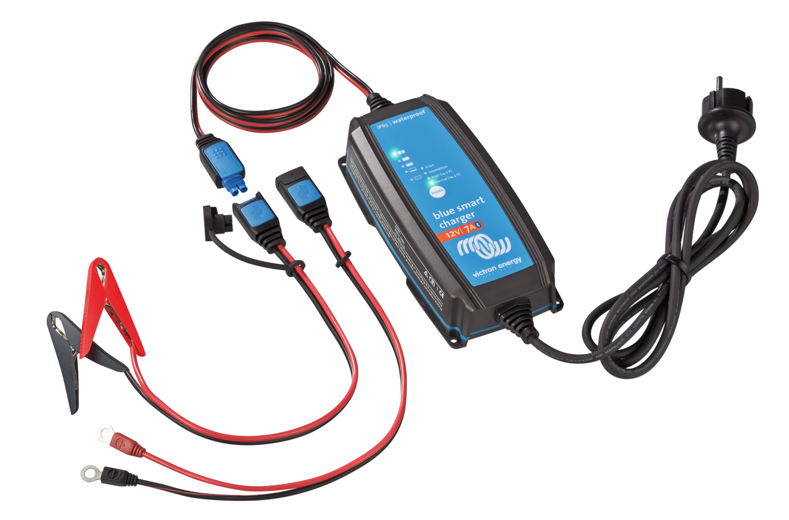 Victron BPC120731104R Blue Smart IP65 Charger 12/7(1) 120V NEMA 1-15P Retail