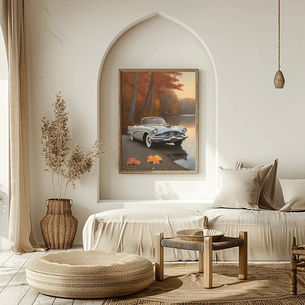 1958 Golden Hawk GT - Lakeside Edition | Poster Canvas