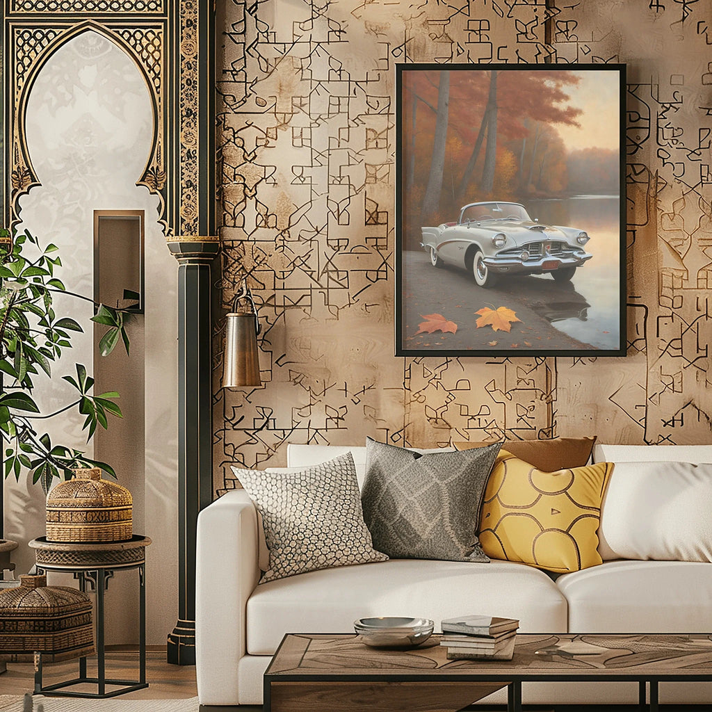 1958 Golden Hawk GT - Lakeside Edition | Poster Canvas
