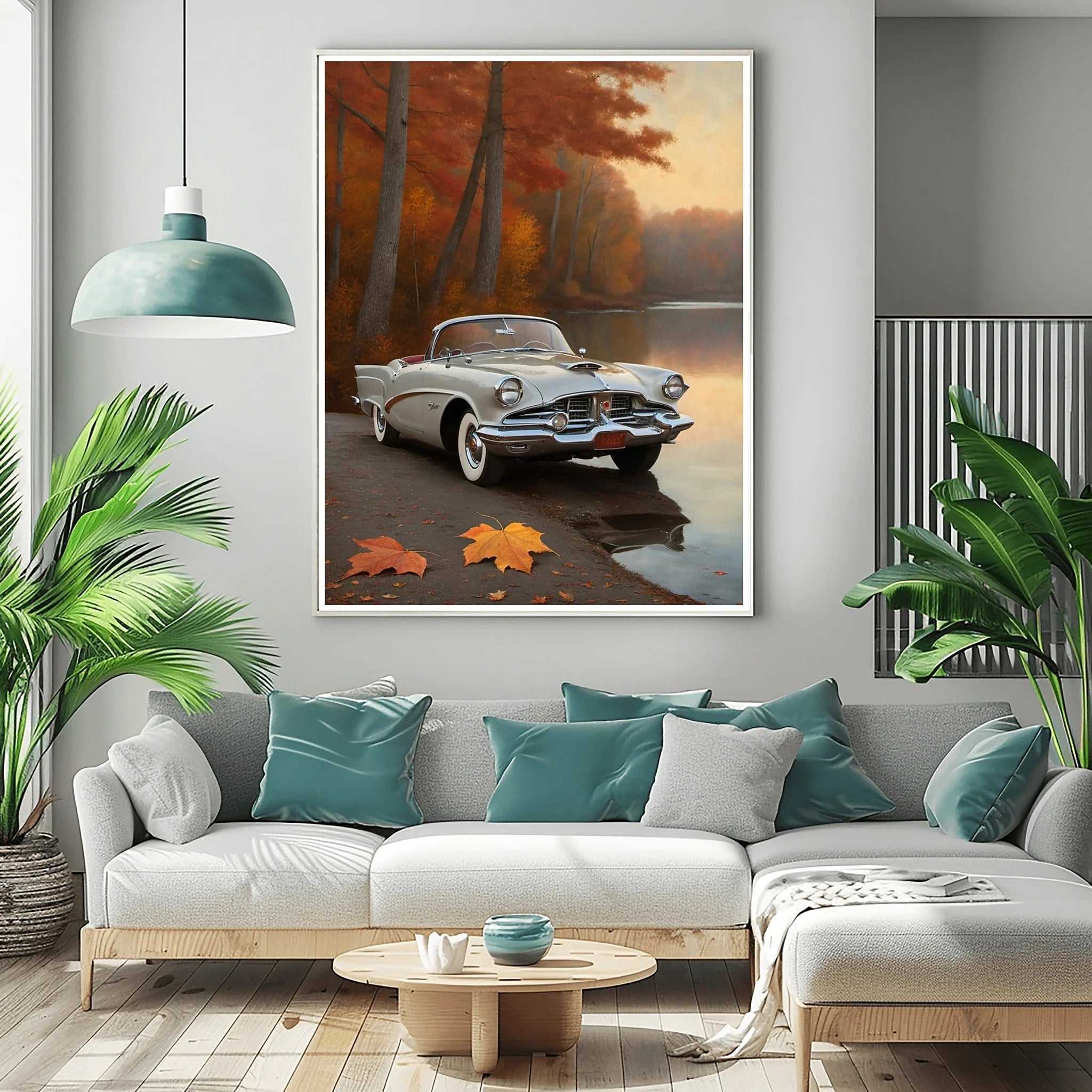 1958 Golden Hawk GT - Lakeside Edition | Poster Canvas