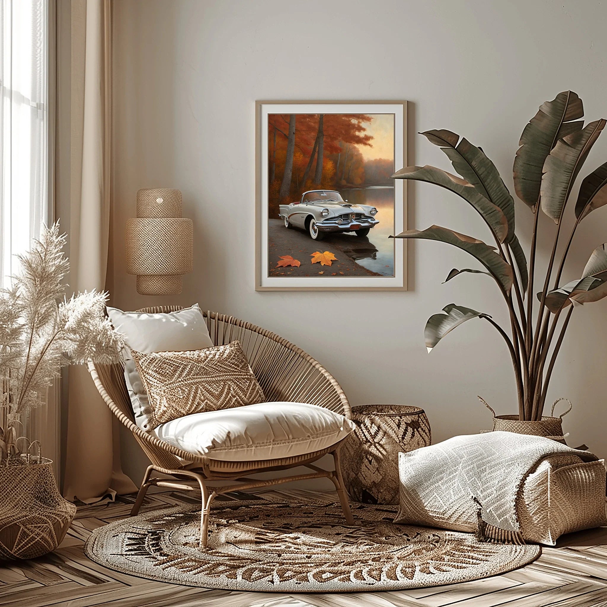 1958 Golden Hawk GT - Lakeside Edition | Poster Canvas