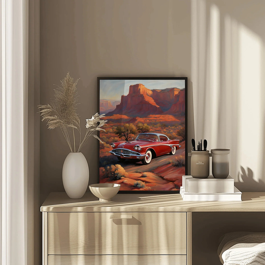 1958 Golden Hawk GT - Red Rock Edition | Poster Canvas