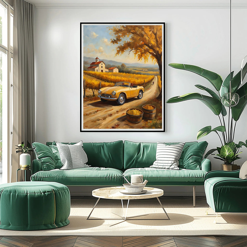 1958 Italian Spider Romance - Harvest Edition | Poster Canvas