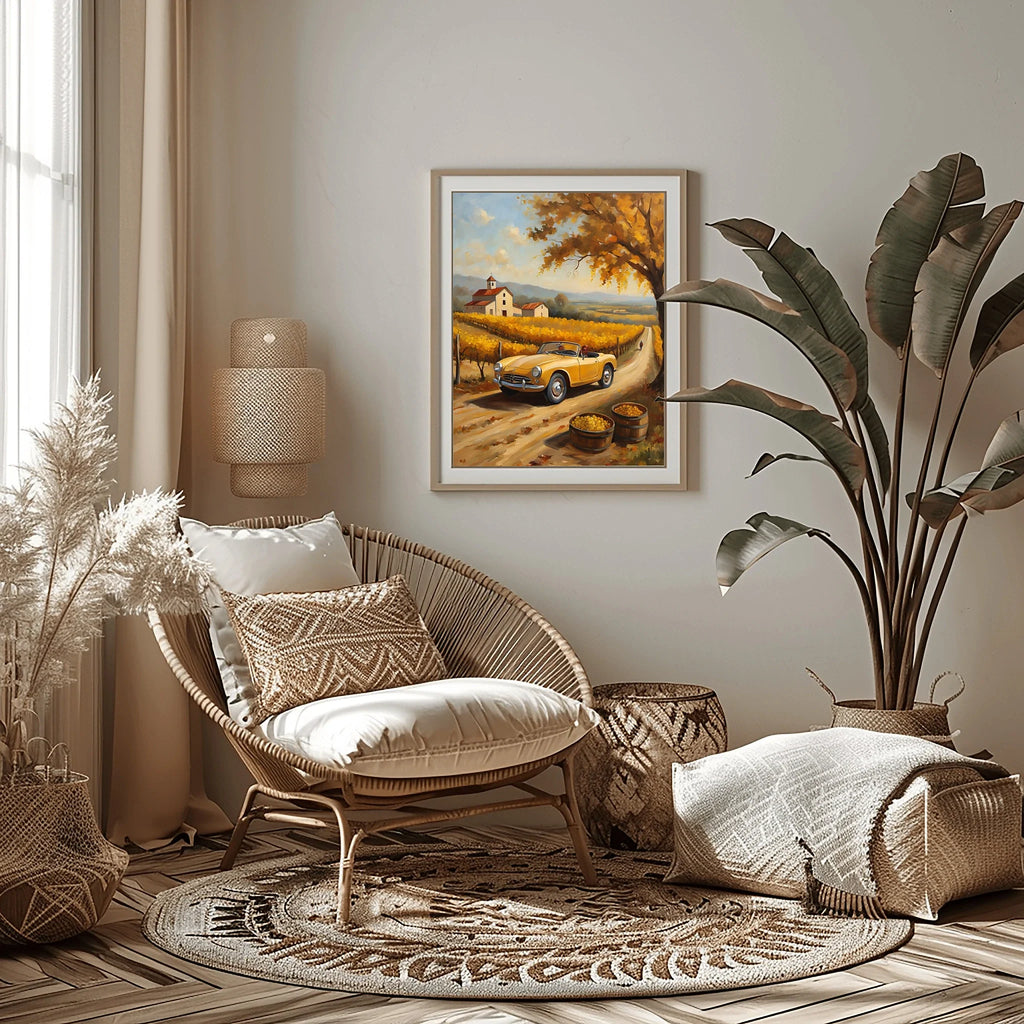 1958 Italian Spider Romance - Harvest Edition | Poster Canvas