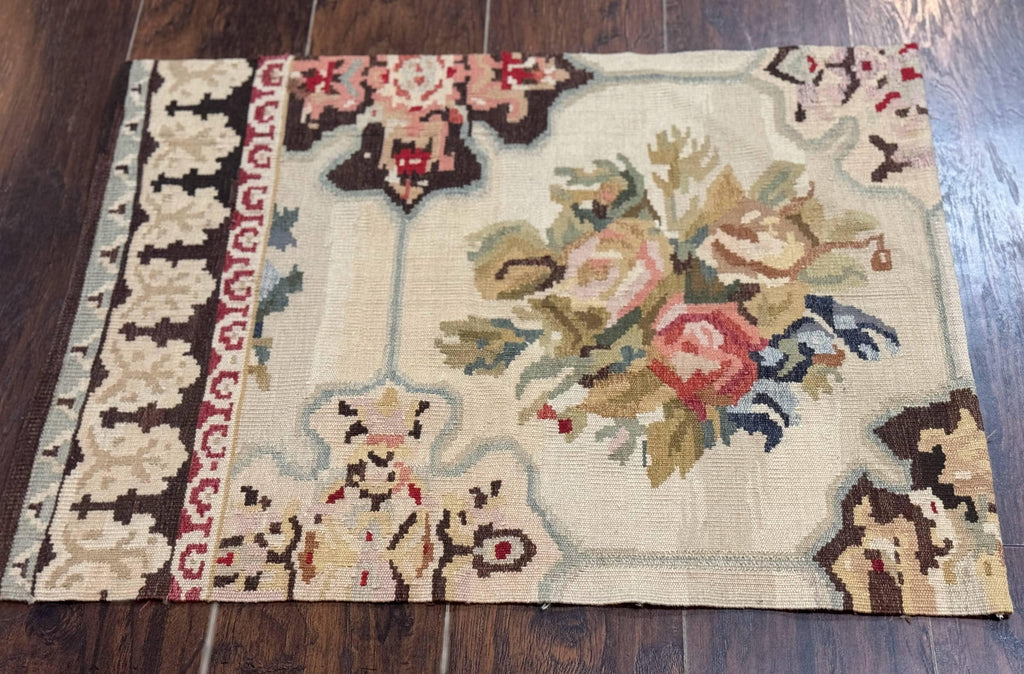 Antique Bessarabian Flatweave Kilim Rug 2x3, Sampler Rug 2 x 3 ft, Small Flatweave, Wool Handmade